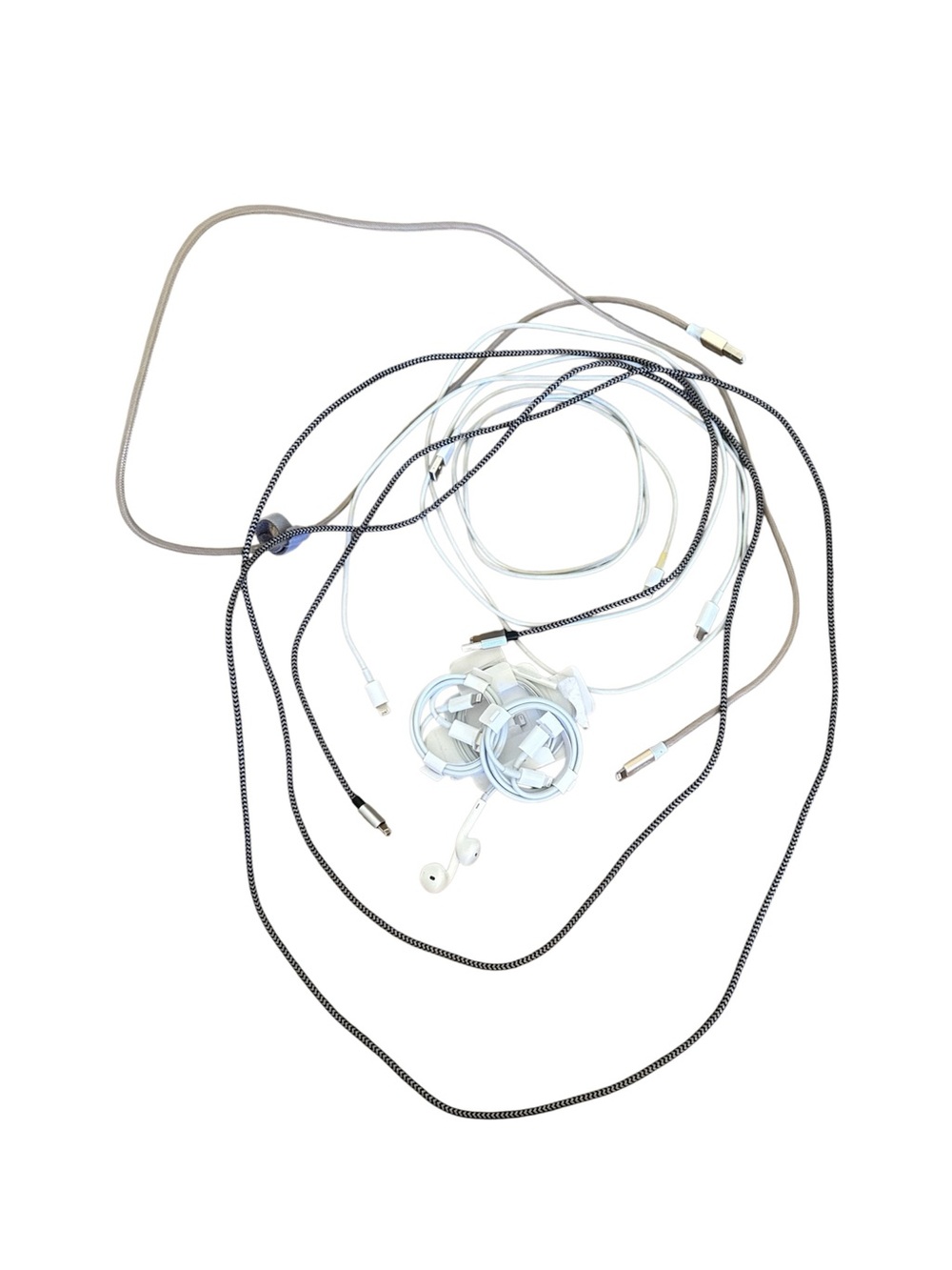 iPhone lightening connector cables and accessories bundle